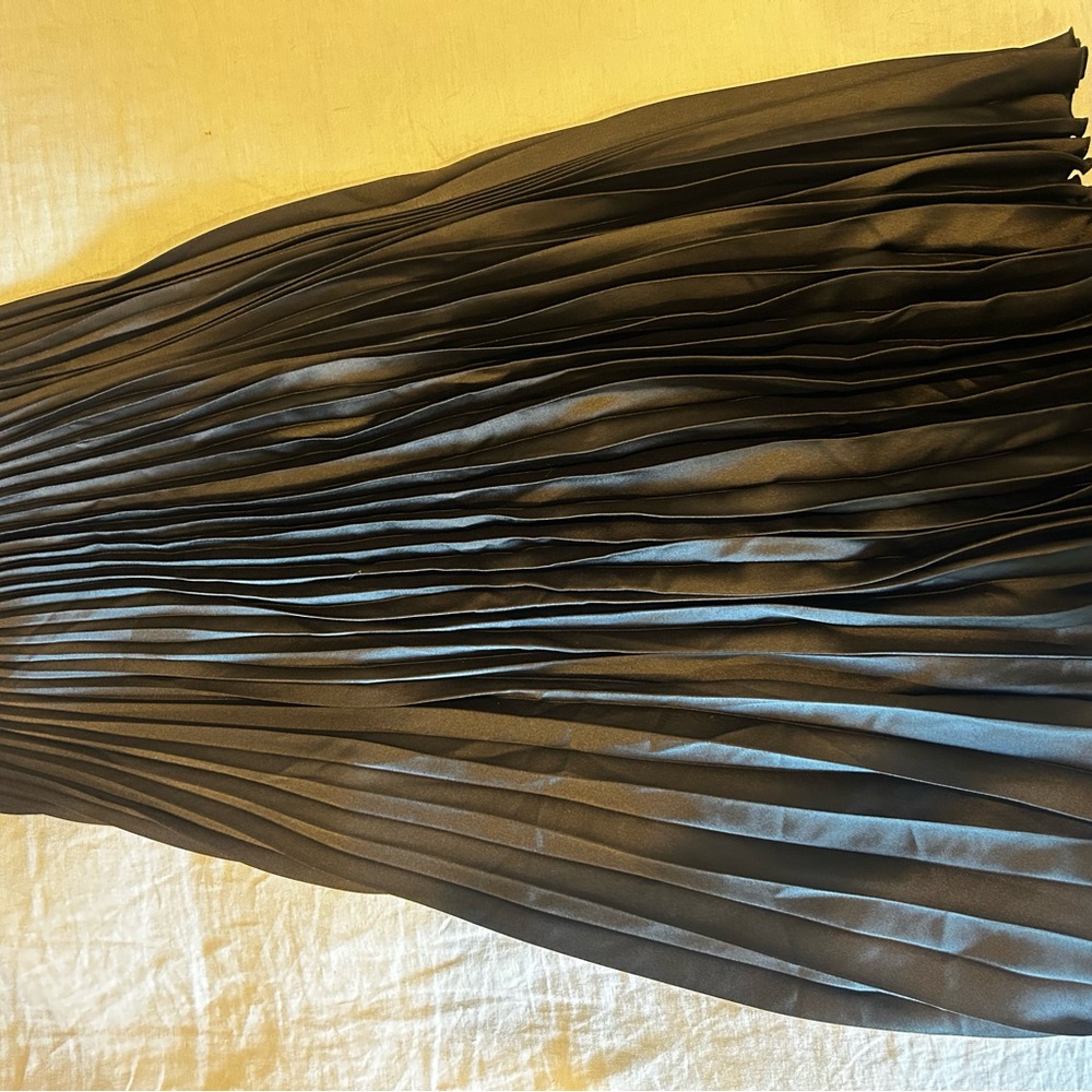 Abercrombie & Fitch Black Satin Skirt
